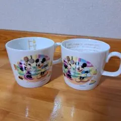 ミッキーマウス ミニーマウス マグカップ 2個セット