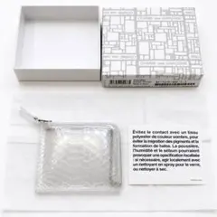 コムデギャルソン SNAKE TRANSPARENT L字型ZIP WALLET