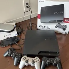 PS3本体 160GB コントローラー3台セット PSVITA