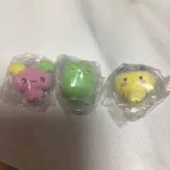 たまごっち カプセルフロッキーズ まめっち　くちぱっち　ふらわっち