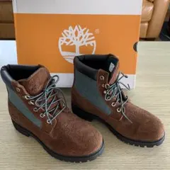 Timberland ブラウン ハイカットブーツ