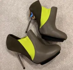 新品未使用　38 UnitedNude ヒール　ショートブーツ