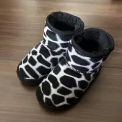 ムートンブーツ アニマル柄 14cm