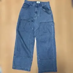 WETTEMPT　ダブルニーデニムパンツ　ライトブルー　Mのサムネイル