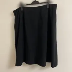 INDIVI フレアースカート　黒