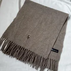 ポロラルフローレン マフラー ベージュ ポニー刺繍