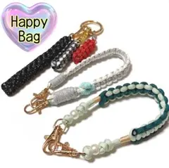 タイムセール¥1500→¥1000【¥3100相当】バッグチャーム&ストラップ