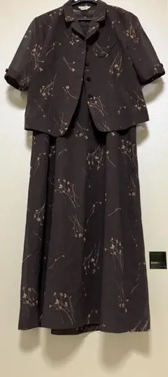 【DUET】日本製　ゆったり9AR ワンピースセット　軽量シワにならず旅行に最適