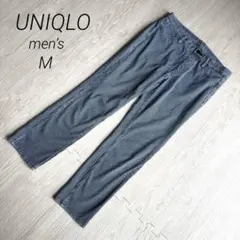 【ユニクロ】イージーパンツ ストライプ ワークパンツ ヒッコリー夏 秋 M 美品のサムネイル