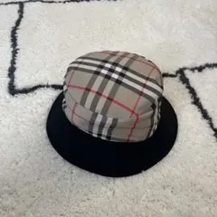 バーバリー リバーシブル バケットハット 未使用 BURBERRY バーバリー リバーシブル ハット Mサイズ 極美品】Burberry
