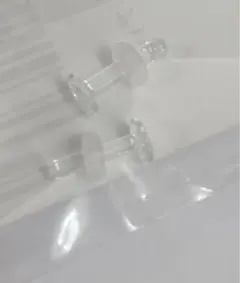 【早い者勝ち】透明ピアス ボディピアス シークレットピアス 10mm 2個セット