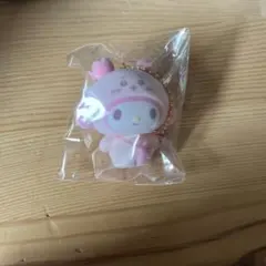 シークレットフロッキーマスコットチャーム 古本屋 マイメロディ カニ サンリオ