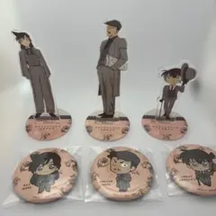 名探偵コナン　隻眼の残像　フラッシュバック　アクスタ　缶バッチ　6点
