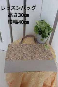 レッスンバック 裏地あり