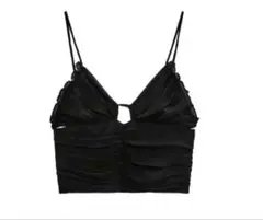 ZARA キャミソール　ブラック　セクシー　Sのサムネイル