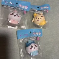 ちいかわ ソフビインテリアマスコット 3種セット