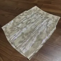 BODY DRESSING Deluxe ゴールド　シルバー スカート　美品のサムネイル