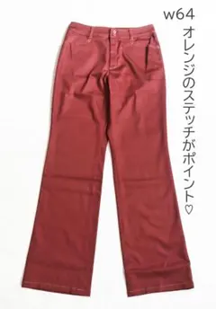 新品spn36　レナウン　未使用　ストレッチパンツ　ストレート　Mサイズ　９号