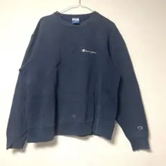 Champion ネイビー トレーナー Lサイズ