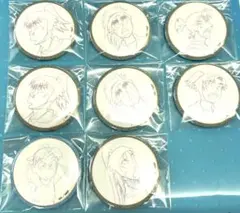 忍たま　体験展　任務振り返りの段　トレーディング原画缶バッジ　伊作　留三郎　仙蔵