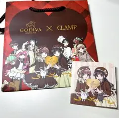 GODIVA×CLAMPコラボ★限定ショッパー＆ブクレット