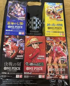 Cross Store購入品・テープカット】 ワンピースカードゲーム4BOX