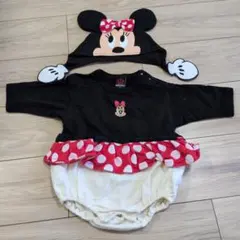 【ベビードール】ベビーフリーサイズ ディズニーなりきりミニーマウス