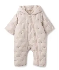 petit main モチーフキルトジャンプスーツ