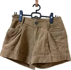 Daily ブラウン コーデュロイ ショートパンツ M