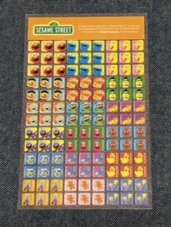 セサミストリート キャラクターシール