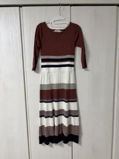 opaque.clip ニットワンピ