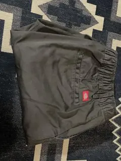 ダークグレー イージーパンツ ゴムウエスト