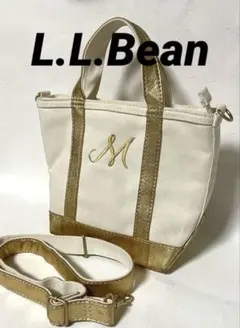 ✨限定完売品✨ L.L.Bean【エルエルビーン】トートバッグ　ゴールド