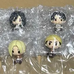 進撃の巨人　一番くじ　ちょこのっこフィギュア　4体セット