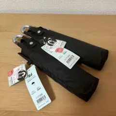 折り畳み傘　黒　2本