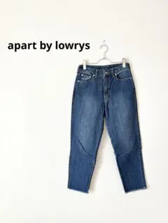 apart by lowrys デニムパンツ クロップド丈 ハイウエストのサムネイル