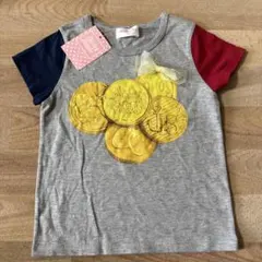 新品シャーリーテンプル コインチョコリボンTシャツ 110 サンプルのサムネイル