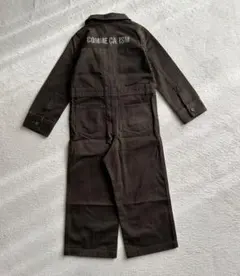 COMME CA ISM オーバーオール　つなぎ　セットアップ　110 ブラウン