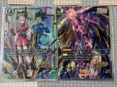 ドラゴンボールカード　パラレル　2枚