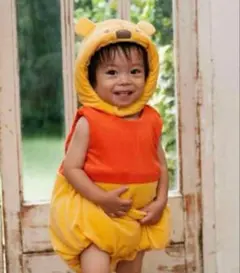 Disney プーさん 着ぐるみ 80-90cm コトリ なりきりロンパース