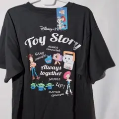 新品 Tシャツ L ロケット花火 バズ ウッディ トイストーリー 30周年