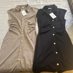 ワンピース 2色セット Lサイズ　zara 新品