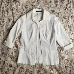LA JOCONDE ラ.ジョコンダ ホワイト シャツ ジャケット