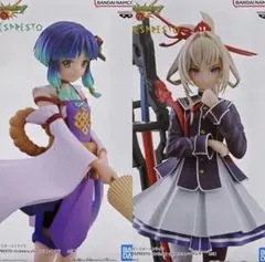 モンスターストライク　モンスト フィギュア　ナムコ　ヤクモ　マサムネ　2体セット