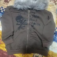 スカルプリント ファーパーカー