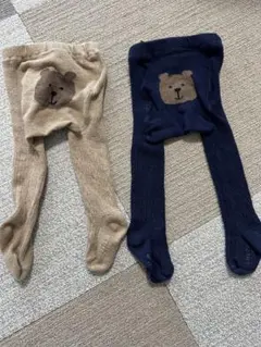 GAP Babyくまけつタイツ　0〜12M・12〜24M 2点セット