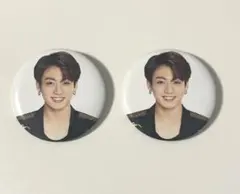 BTS グク 缶バッチ 2個セット