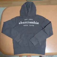 abercrombie グレー フード付きパーカー