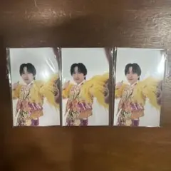 吉田仁人 トロピカル衣装 LOVE ENG!NE 自撮りトレカ M!LK 3枚