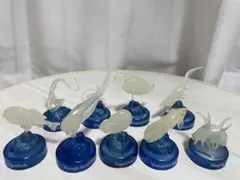海洋堂　深海生物ボトルキャップ フィギュア 蓄光版 全9種セット